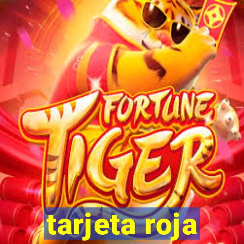 tarjeta roja